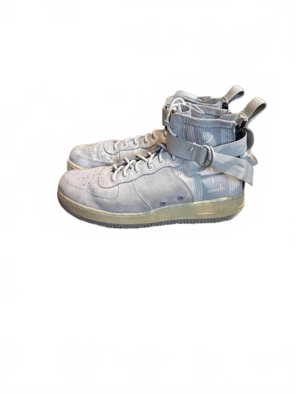 Nike SF Air Force 1 Mid Particle Beige Suede Pink Boot AA3966-201 Women’s 9.5